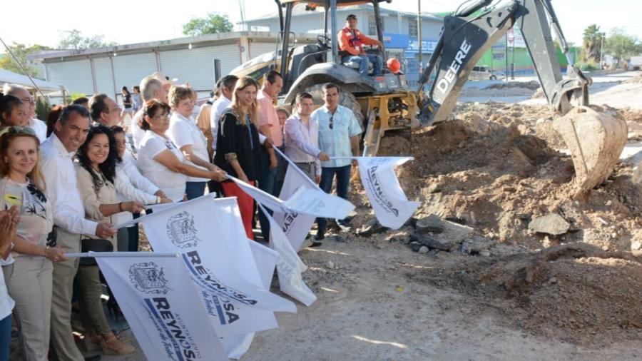 Avanza en tiempo y forma obra pública en Reynosa