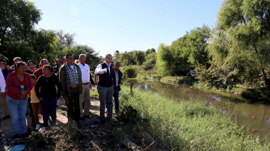 Trabaja Adrián Oseguera en programa para prevenir inundaciones