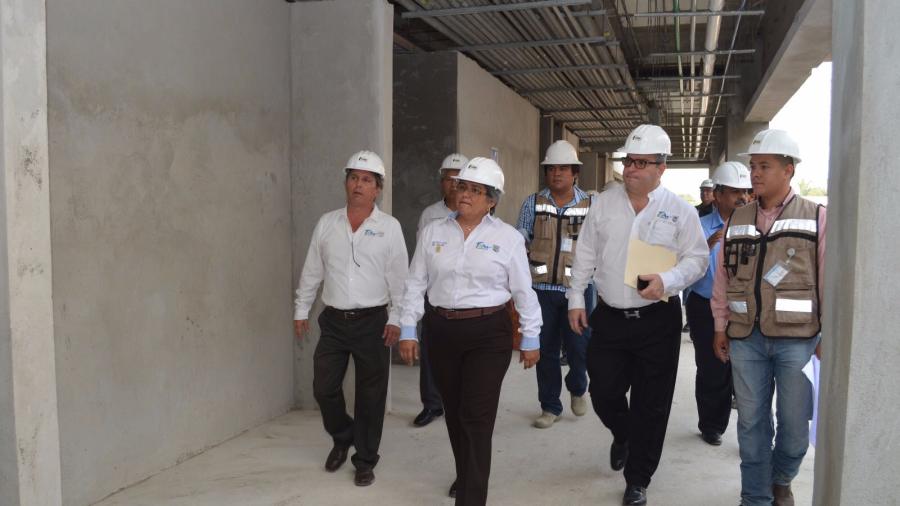 Supervisa Secretaria de Salud obra del nuevo hospital civil de Madero 