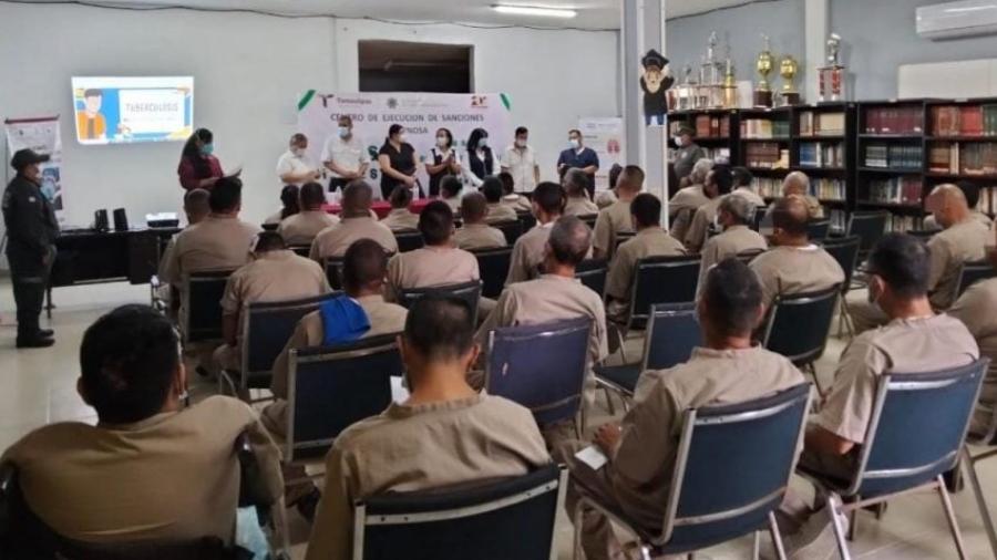 Implementan campaña de detección oportuna de tuberculosis en CEDES Reynosa