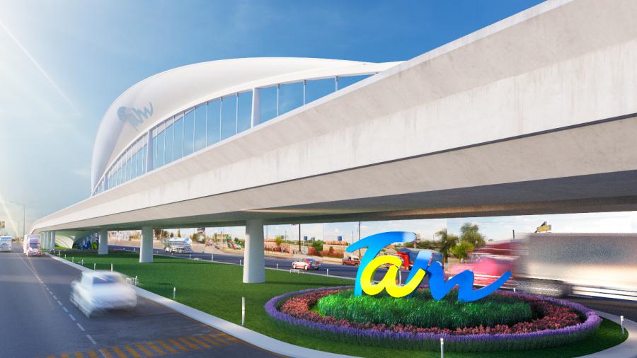 Gobierno de Tamaulipas invierte 200 mdp en puente superior vehicular