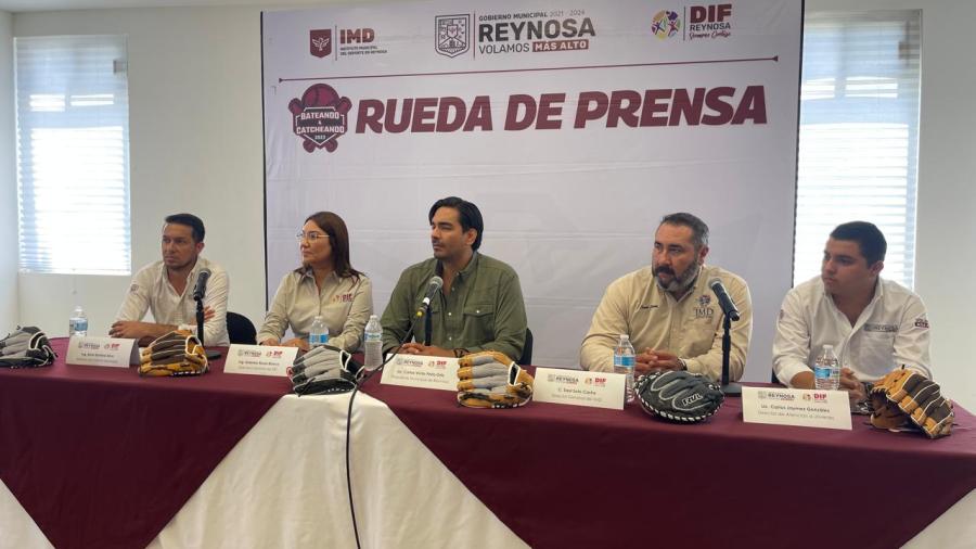 Impartirán clínica de bateo a niños y niñas de Reynosa
