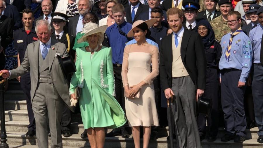 El primer acto oficial de Harry y Meghan como duques