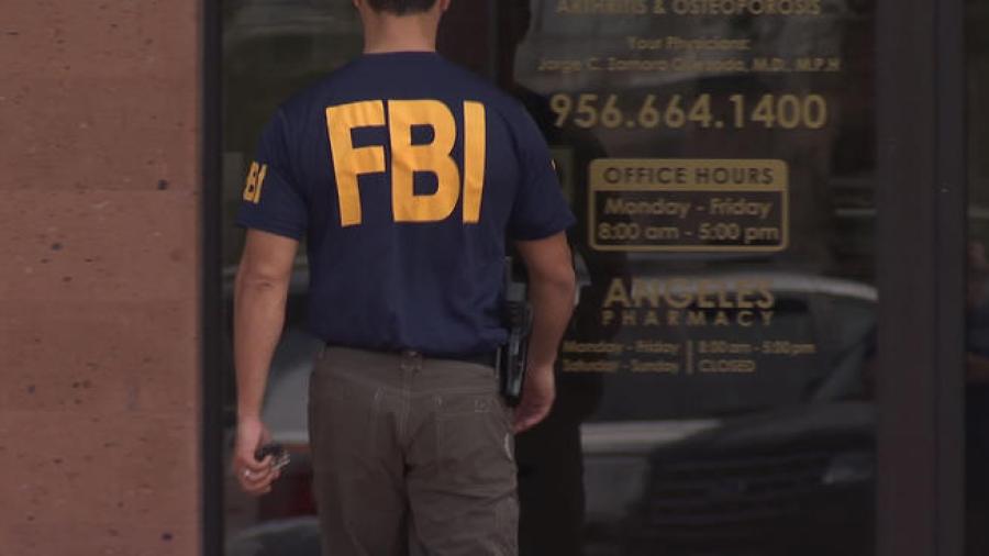 FBI realiza investigación en un edificio de Edinburg 
