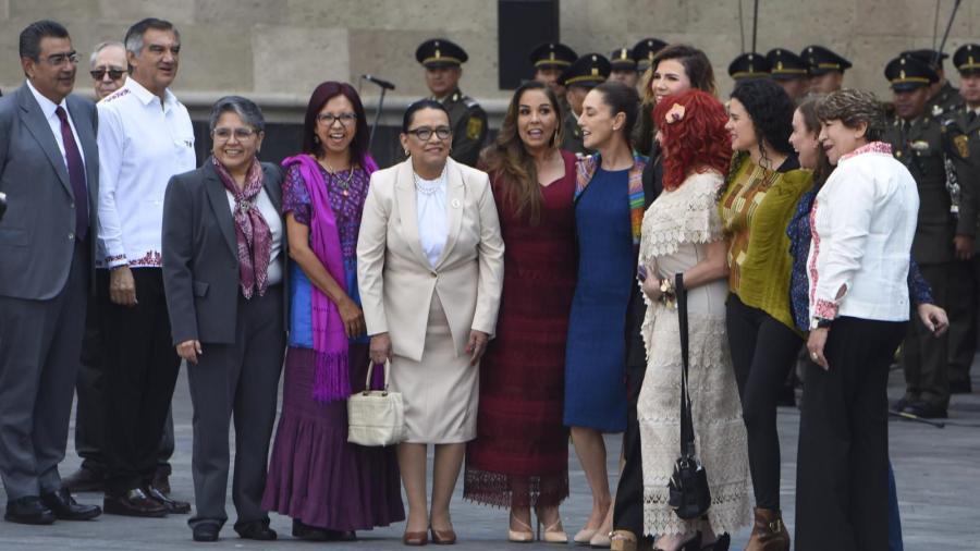 Asiste Américo Villarreal al sexto informe de gobierno del presidente López Obrador