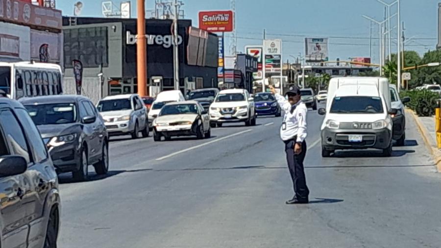 Ordenó Gobierno de Reynosa circulación de bulevar Morelos ante fallas de red eléctrica