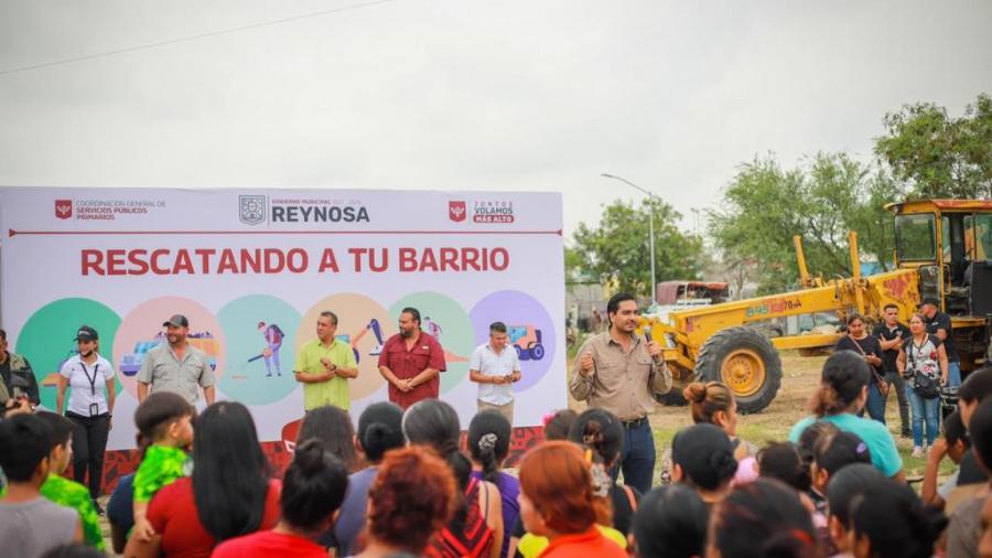 Mejora Rescatando Tu Barrio imagen y calidad de vida en Reynosa