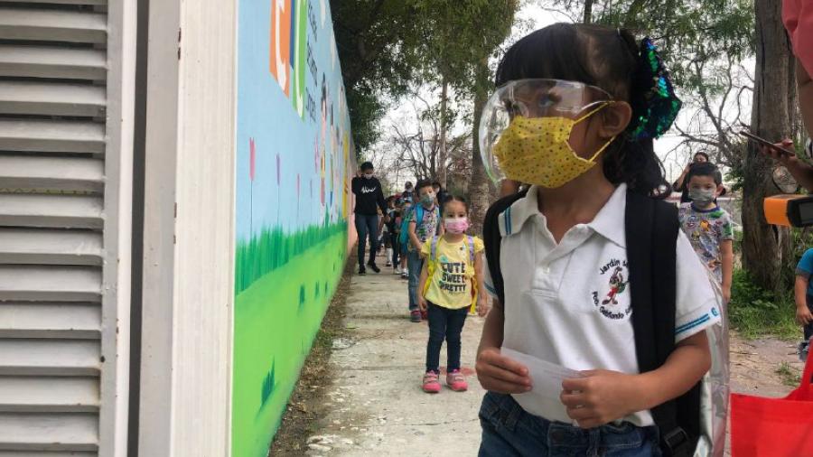 Regresan a clases presenciales 41 escuelas en Reynosa