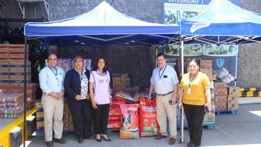 Dona Grupo Ibarra más de 3 mil 400 productos al DIF Tamaulipas para apoyar a familias afectadas por lluvias