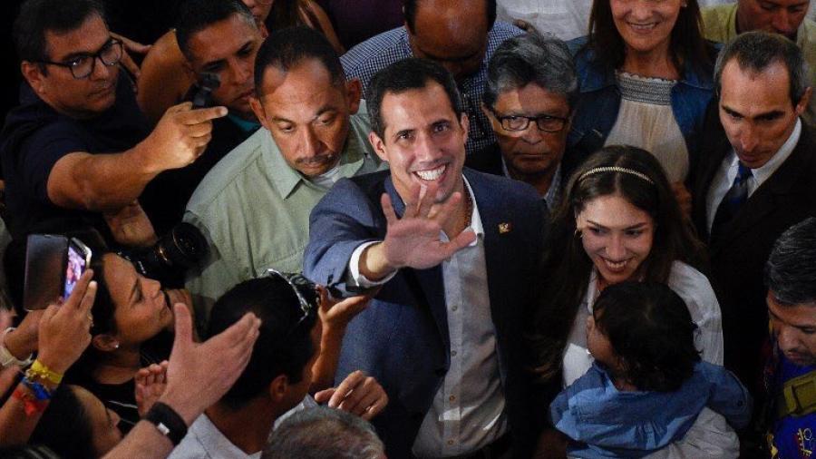 Juan Guaidó ya se encuentra en Venezuela