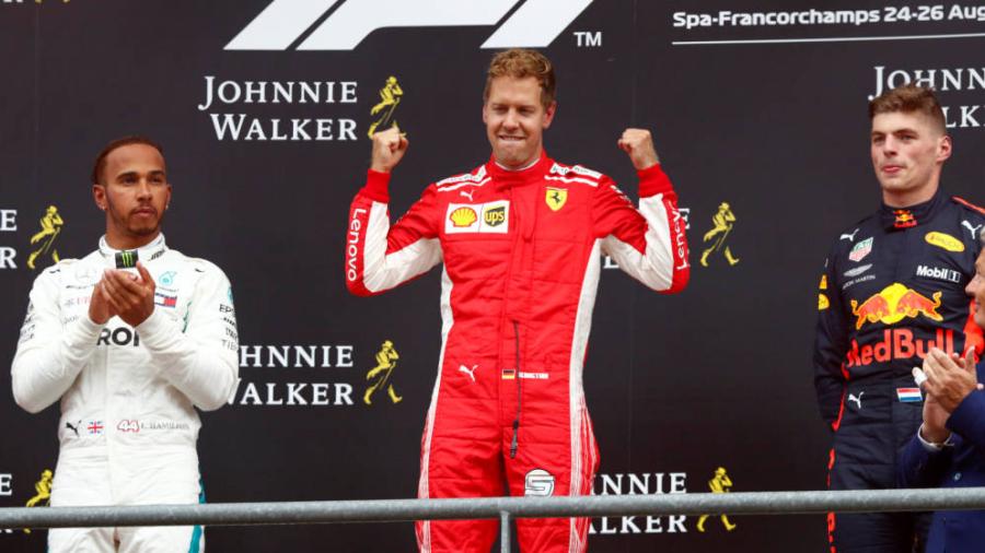 Vettel se lleva el GP de Bélgica, Checo Pérez queda en quinto