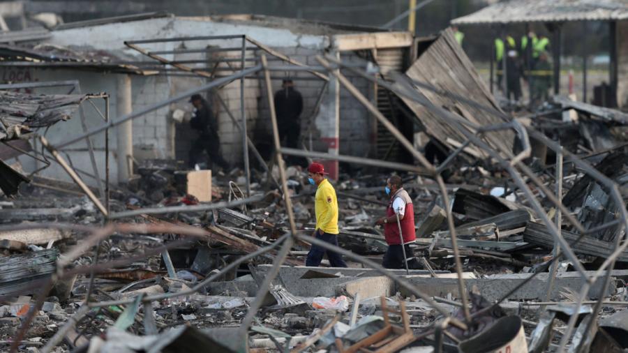 Responsable de explosión en Tultepec es un menor, aseguran sobreviviente