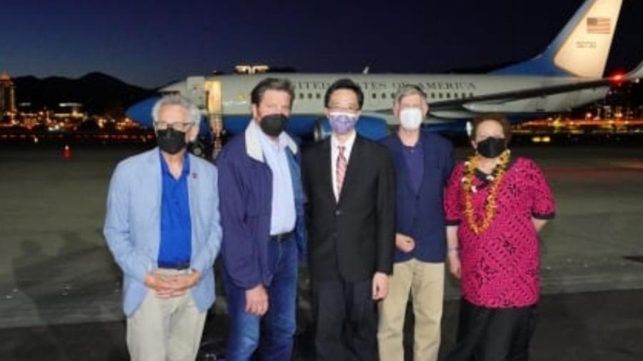 Representantes del gobierno estadounidense visitan Taiwán 