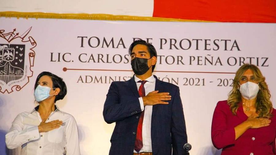 Carlos Peña Ortiz toma protesta como Alcalde de Reynosa