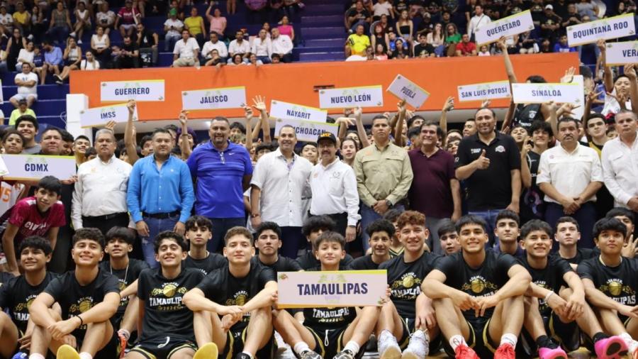 Inauguran en la UAT el Campeonato Nacional de Básquetbol U-14 de la ADEMEBA
