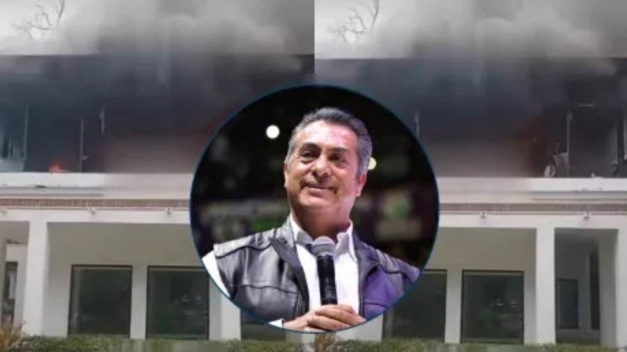 Hombre incendia casa de “El Bronco”; escolta hiere a intruso armado con alcohol