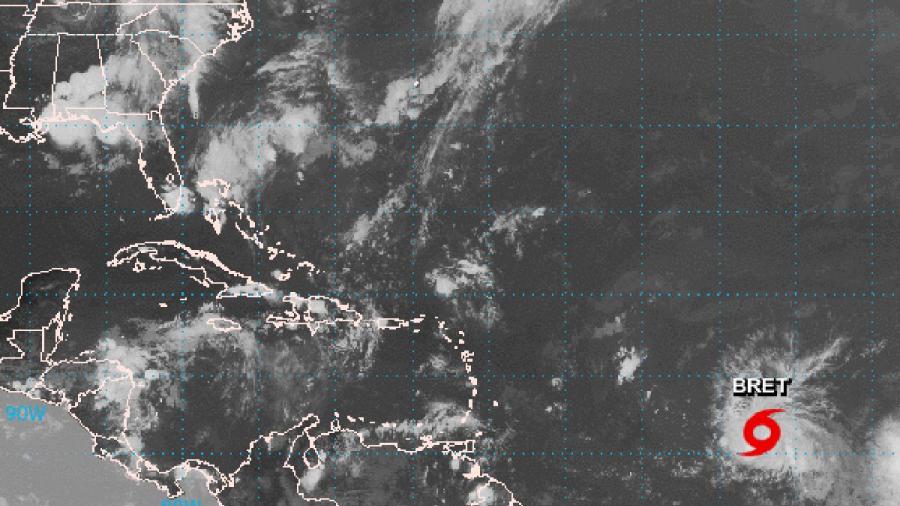 Se forma tormenta tropical Bret en el océano Atlántico