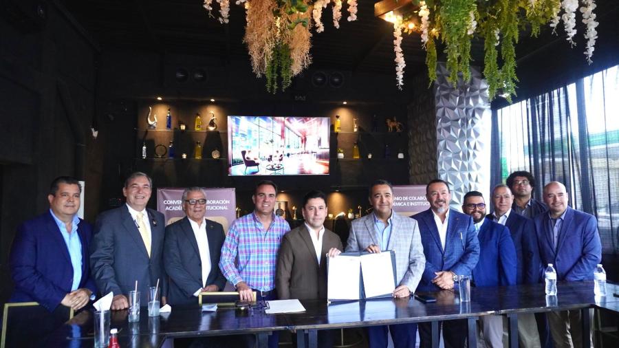 FIrman convenio ICCE y Facultad de Comercio de la UAT para impulsar el desarrollo académico y económico de Nuevo Laredo