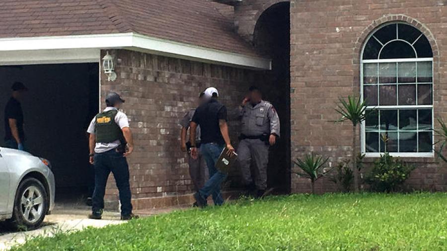 Catean una casa de seguridad en McAllen