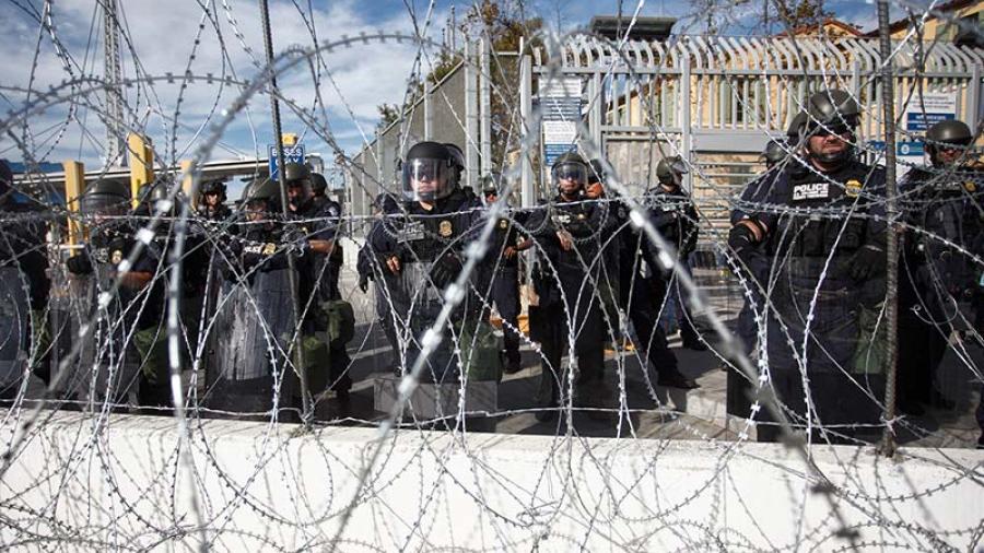 Ejército de EU realiza simulacro en San Ysidro