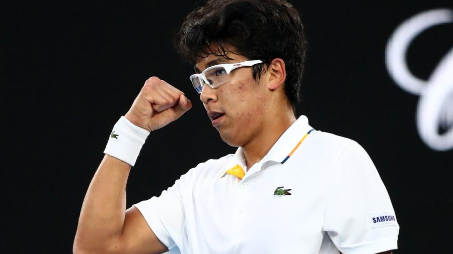 Hyeon Chung eliminó a Djokovic en octavos de final 