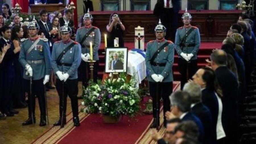 Chile da su último adiós al expresidente Sebastián Piñera