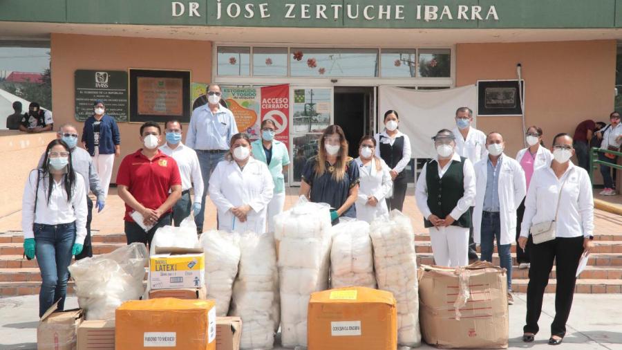 Entrega Alcaldesa casi 15 Mil insumos médicos a Héroes de la Salud