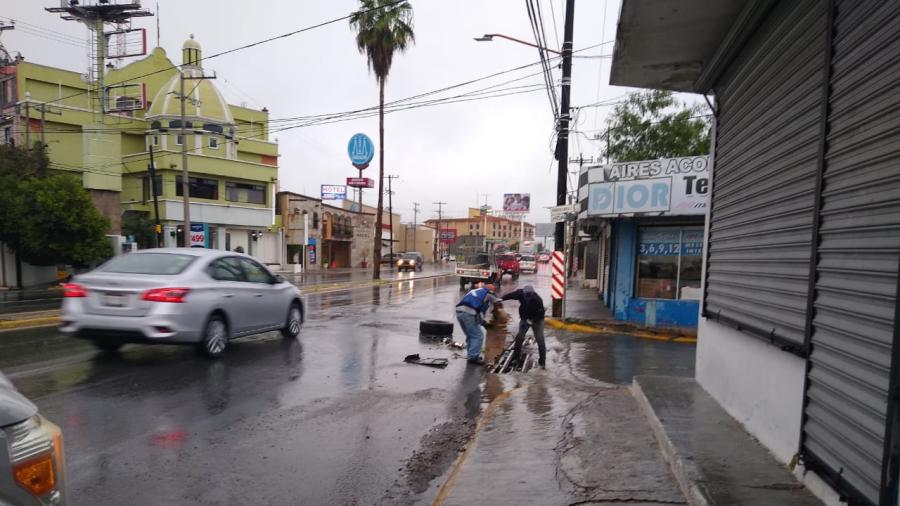 Pluviales limpios y menos basura en las calles evitaron encharcamientos