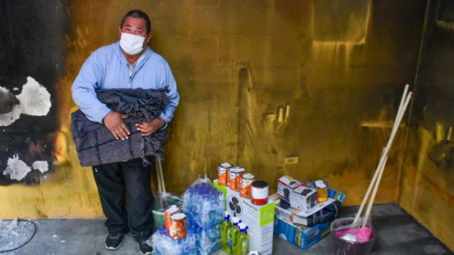 Apoya DIF Reynosa a persona que perdió su patrimonio en incendio
