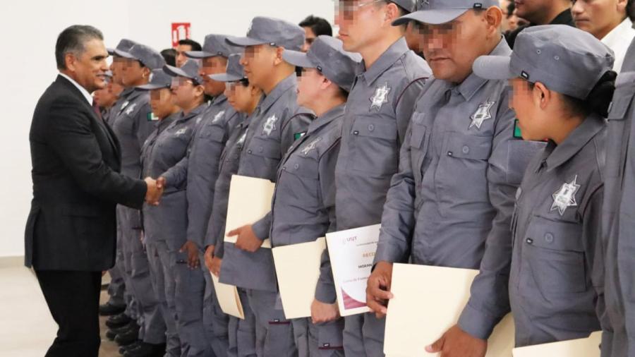 Recibe USJT a 19 nuevos custodios penitenciarios