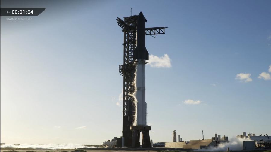 SpaceX lanza su undécimo vuelo de prueba de su megacohete Starship