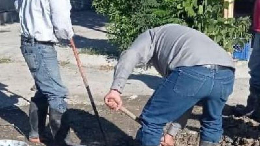 Repar&oacute; COMAPA fuga de agua en San Valent&iacute;n 