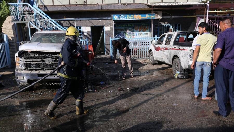 Deja al menos 30 muertos atentado en un mercado de Irak 