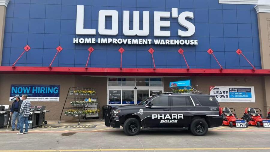 Arrestan en Pharr a hombre con un arma en Lowe's; sin heridos
