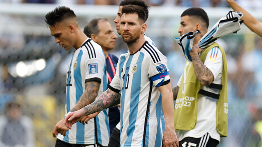 Argentina pierde 2-1  ante Arabia Saudita
