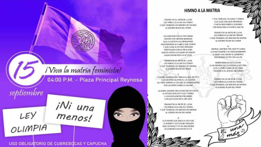 Feministas convocan a Plantón por la Matria