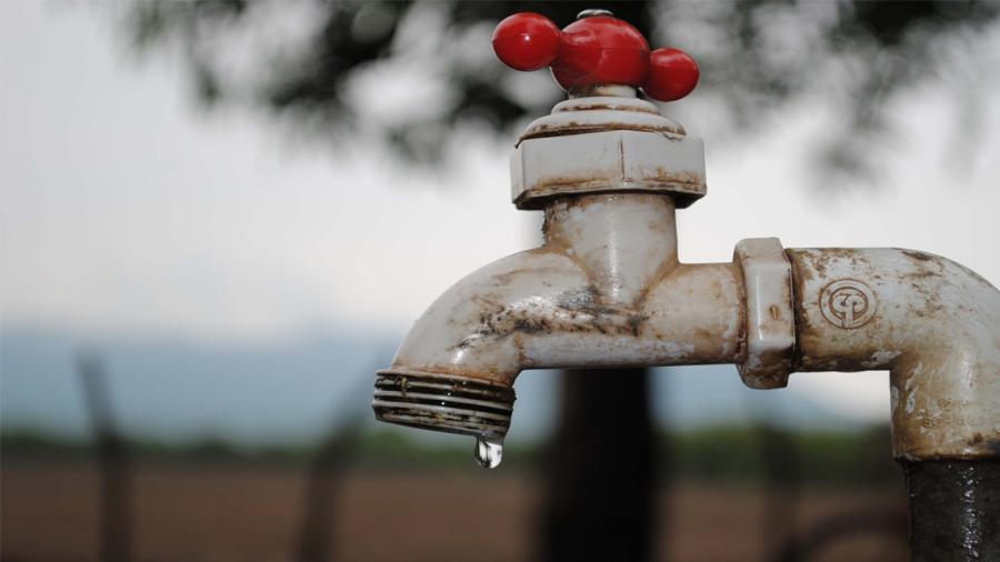 Cortarán servicio de agua por ocho horas