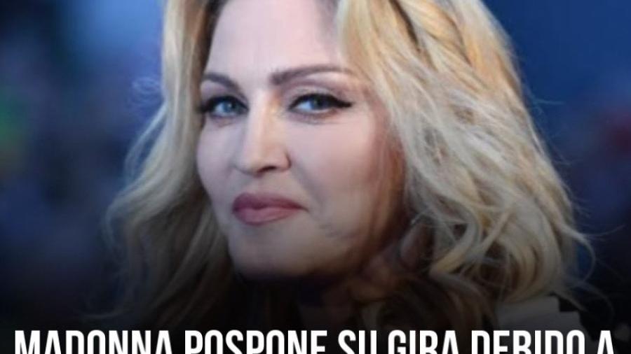 Madonna pospone su gira por cuestiones de salud