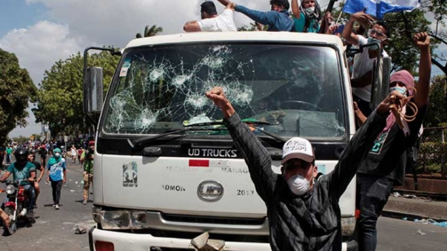 20 muertos en Nicaragua por disturbios