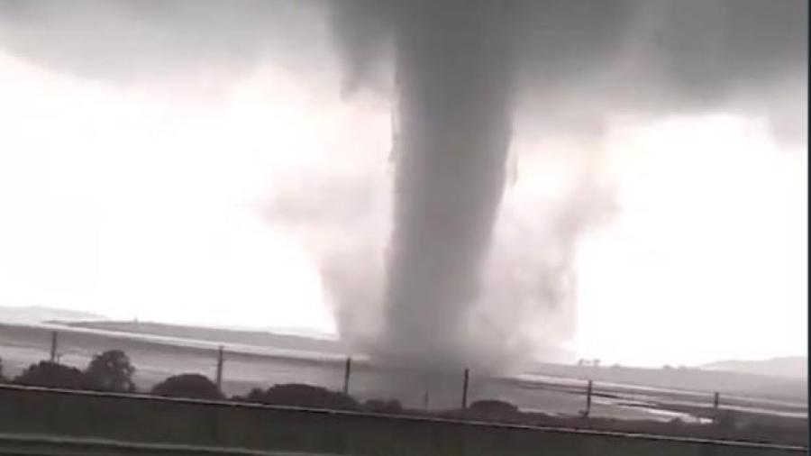 Captan tornado en Turquía