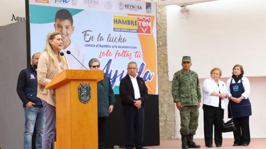 Entregan reconocimiento a labor del Hambretón