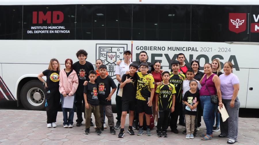 Viajaron Karatecas reynosenses a Torneo Estatal