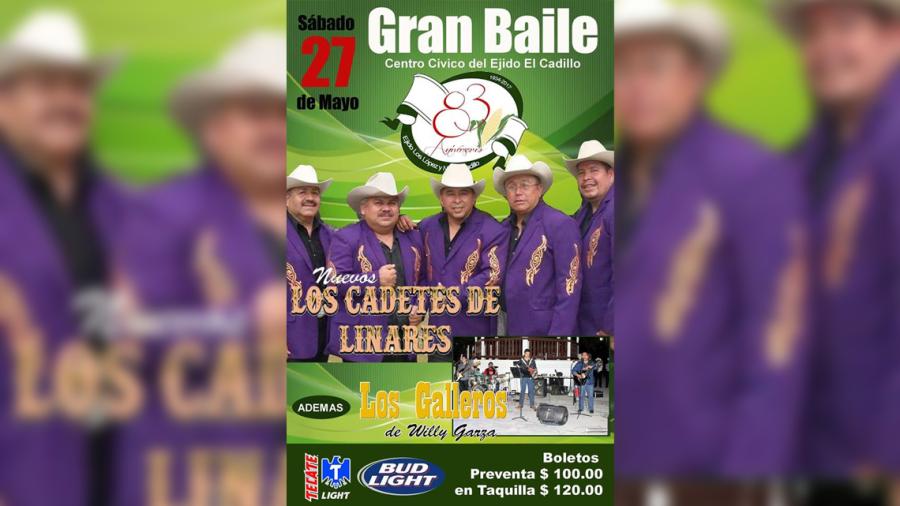 Invita Ayuntamiento a“Gran Baile Popular”