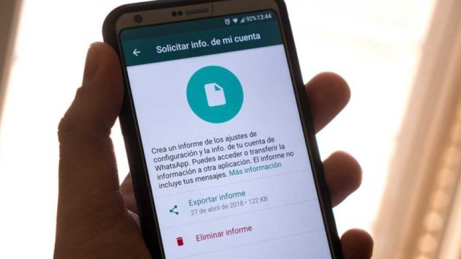 Ahora podrás descargar tu información personal en WhatsApp 