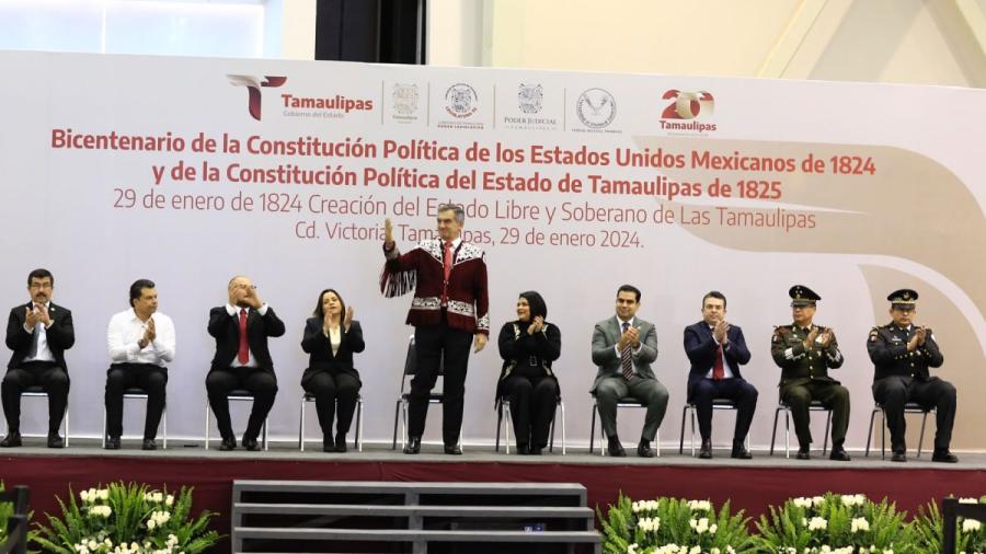 Encabeza AVA conmemoración del Bicentenario de Tamaulipas