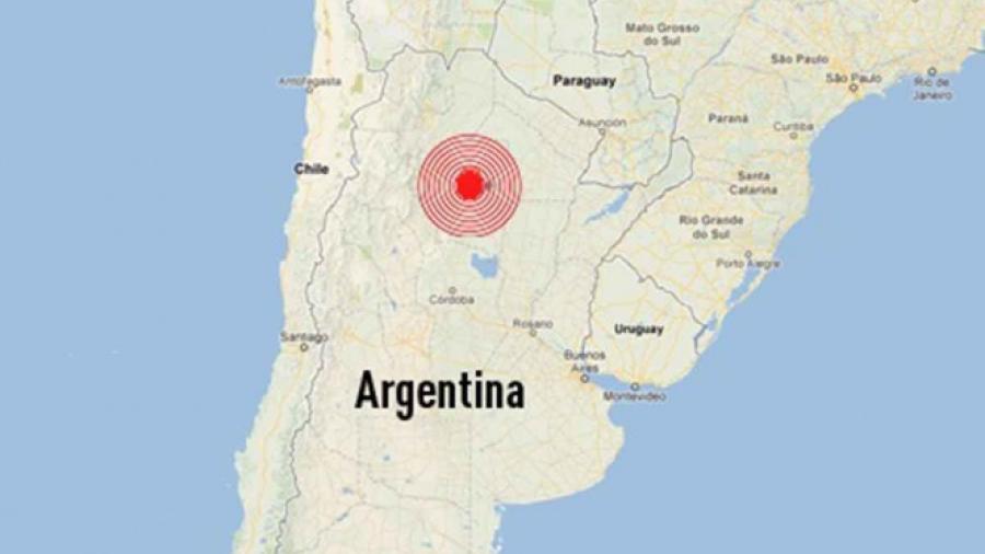 Registran sismo de 5.1 en Argentina y Chile