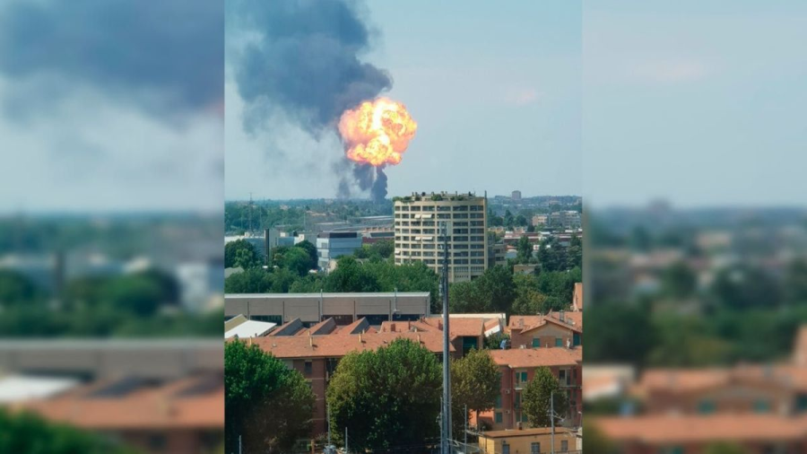 Fuerte explosión cerca de aeropuerto italiano