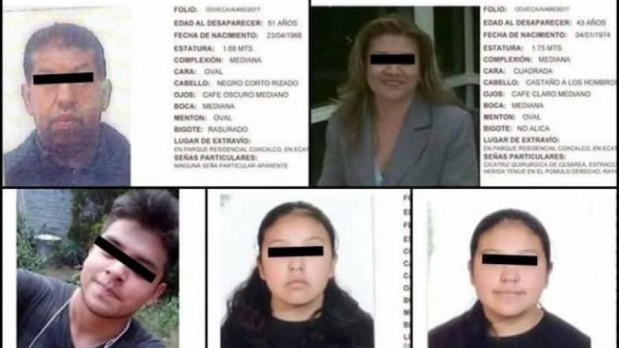 Encuentran cad&aacute;veres de una familia 