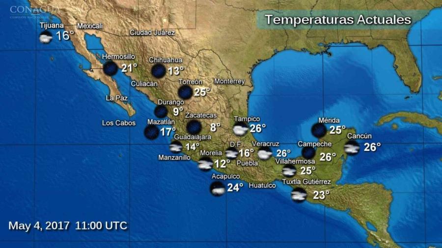 Prevén potencial de tormentas en varias regiones del país