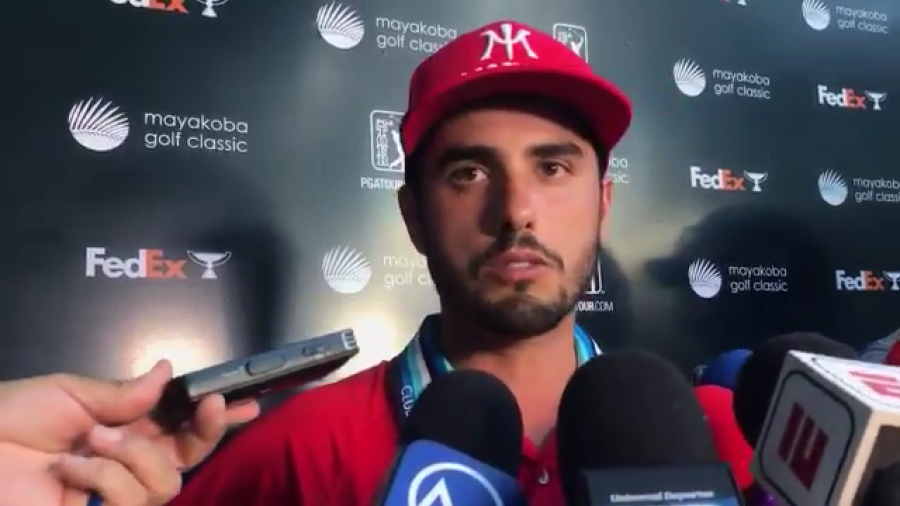 Abraham Ancer culmina el Mayakoba Golf Classic en 8vo